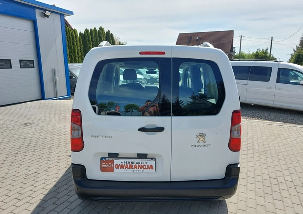Peugeot Rifter cena 56666 przebieg: 131000, rok produkcji 2019 z Kołobrzeg małe 436